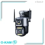 دوربین مینی اسپید دام هوشمند 2 لنز سیم کارتی اوکم مدل O-Kam 816-WP-4-4G