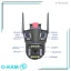 دوربین مینی اسپید دام هوشمند 3 لنز سیم کارتی اوکم مدل O-Kam 839-WP-4-4G