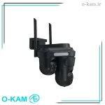 دوربین مینی اسپید دام 3 لنز سیم کارتی با 10x زوم اپتیکال O-Kam مدل 871B-WP-4-4G