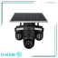 دوربین مینی اسپید دام هوشمند 3 لنز سولار سیم کارتی اوکم مدل O-Kam 871BD-WP-4-4G