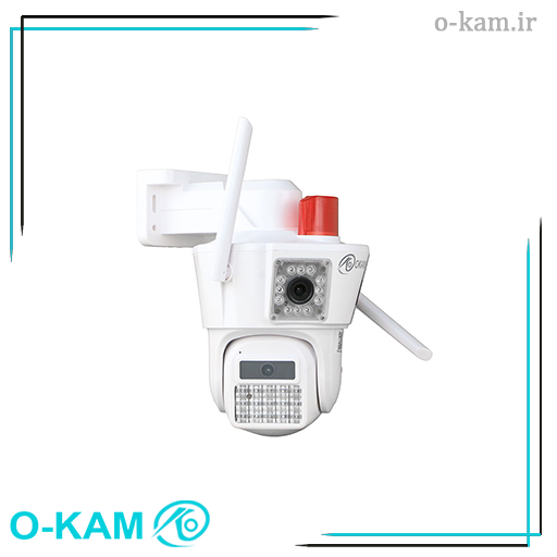 دوربین مینی اسپید دام هوشمند سه لنز وای فای O-Kam مدل SD2-WiFi