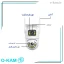 دوربین مینی اسپید دام هوشمند 2 لنز سیم کارتی O-Kam مدل QQ853-WP-4-4G