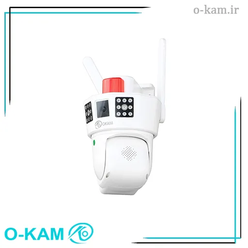 دوربین مینی اسپید دام 2 لنز 3 تصویر هوشمند وای فای O-Kam مدل S39-WiFi
