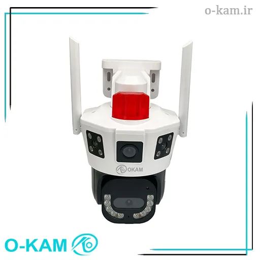 دوربین مینی اسپید دام هوشمند 2 لنز سیم کارتی اوکم مدل O-Kam SD5-4G