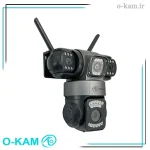 دوربین مینی اسپید دام هوشمند 3 لنز سیم کارتی اوکم مدل O-Kam SZ3-4G