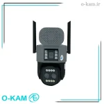 دوربین مینی اسپیددام دو لنز سیم کارتی 10X زوم O-KAM مدل SZ40-4G