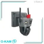 دوربین مینی اسپید دام سولار سیم کارتی O-Kam مدل TD36 4G