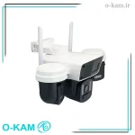 دوربین مینی اسپید دام هوشمند 3 لنز سولار سیم کارتی اوکم مدل O-Kam TL1