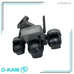 دوربین مینی اسپید دام هوشمند 3 لنز سولار سیم کارتی اوکم مدل O-Kam TL1-G