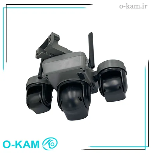 دوربین مینی اسپید دام هوشمند 3 لنز سولار سیم کارتی اوکم مدل O-Kam TL1-G