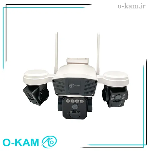 دوربین مینی اسپید دام هوشمند 3 لنز سولار سیم کارتی اوکم مدل O-Kam TL3