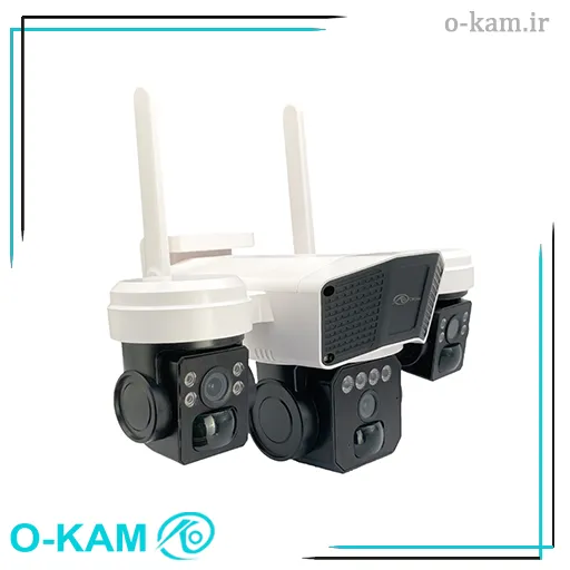 دوربین مینی اسپید دام هوشمند 3 لنز سولار سیم کارتی اوکم مدل O-Kam TL3