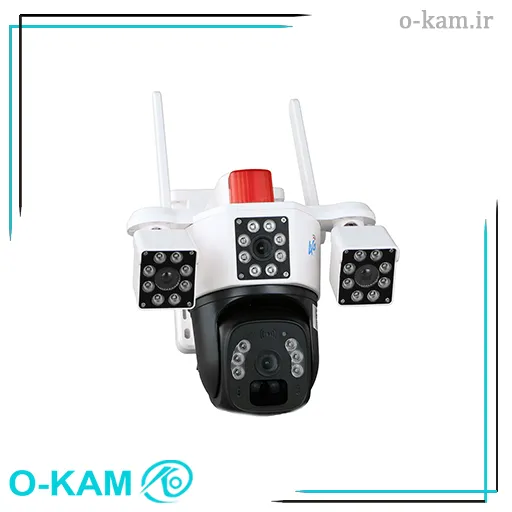 دوربین هوشمند مینی اسپیددام سولار سیم کارتی دولنز سه تصویر O-Kam مدل TX3