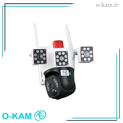 دوربین هوشمند مینی اسپیددام سولار سیم کارتی دولنز سه تصویر O-Kam مدل TX3
