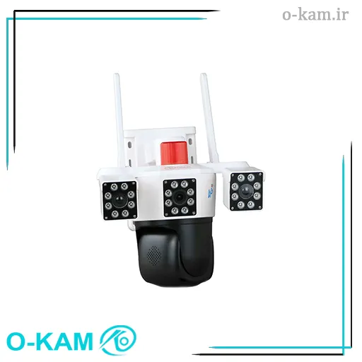 دوربین هوشمند مینی اسپیددام سولار سیم کارتی دولنز سه تصویر O-Kam مدل TX3