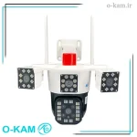 دوربین مینی اسپید دام هوشمند 3 لنز سیم کارتی اوکم مدل O-Kam X3-4G