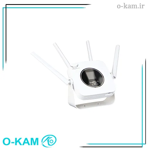 مودم سیم کارتی 4 آنتن قابل شارژ مانیتور دار رایمون مدل CPF903
