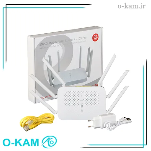 مودم سیم کارتی 6 آنتن 4G-Lte رایمون مدل CP109 Pro