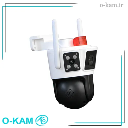 دوربین مینی اسپید دام هوشمند دولنز سیم کارتی O-Kam مدل SD17-4G-W