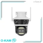 دوربین مینی اسپید دام هوشمند 3 لنز سیم کارتی اوکم مدل O-Kam 855A-WP-4-4G