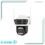 دوربین مینی اسپید دام هوشمند 3 لنز سیم کارتی اوکم مدل O-Kam 855A-WP-4-4G