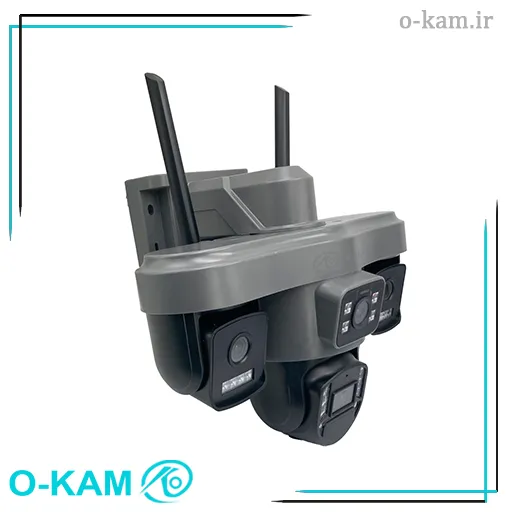 دوربین مینی اسپید دام هوشمند 4 لنز سولار سیم کارتی با تکنولوژی AOV مدل O-Kam TA4
