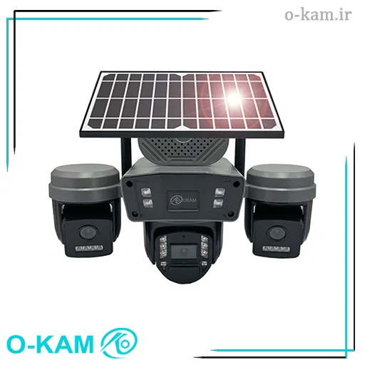 دوربین مینی اسپید دام 3 لنز سولار سیم کارتی اوکم مدل O-Kam TL4A