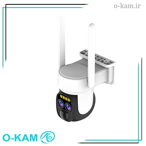 دوربین مینی اسپید دام هوشمند سولار وای فای 10x زوم اوکم مدل O-Kam TP2