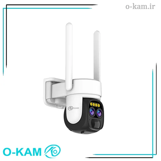 دوربین مینی اسپید دام هوشمند سولار وای فای 10x زوم اوکم مدل O-Kam TP2