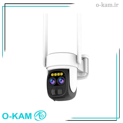 دوربین مینی اسپید دام هوشمند سولار وای فای 10x زوم اوکم مدل O-Kam TP2
